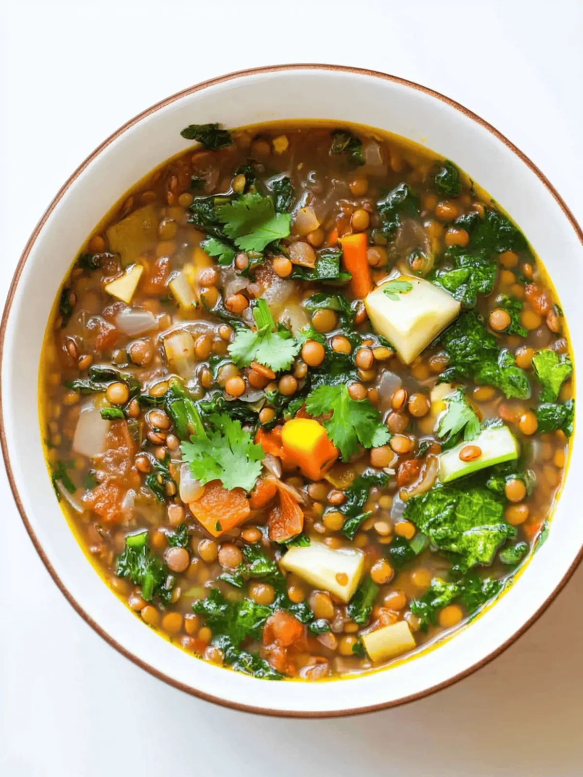 Wholesome Easy Lentil Vegetable Soup for Cozy Nights 2 Easy Lentil Vegetable Soup