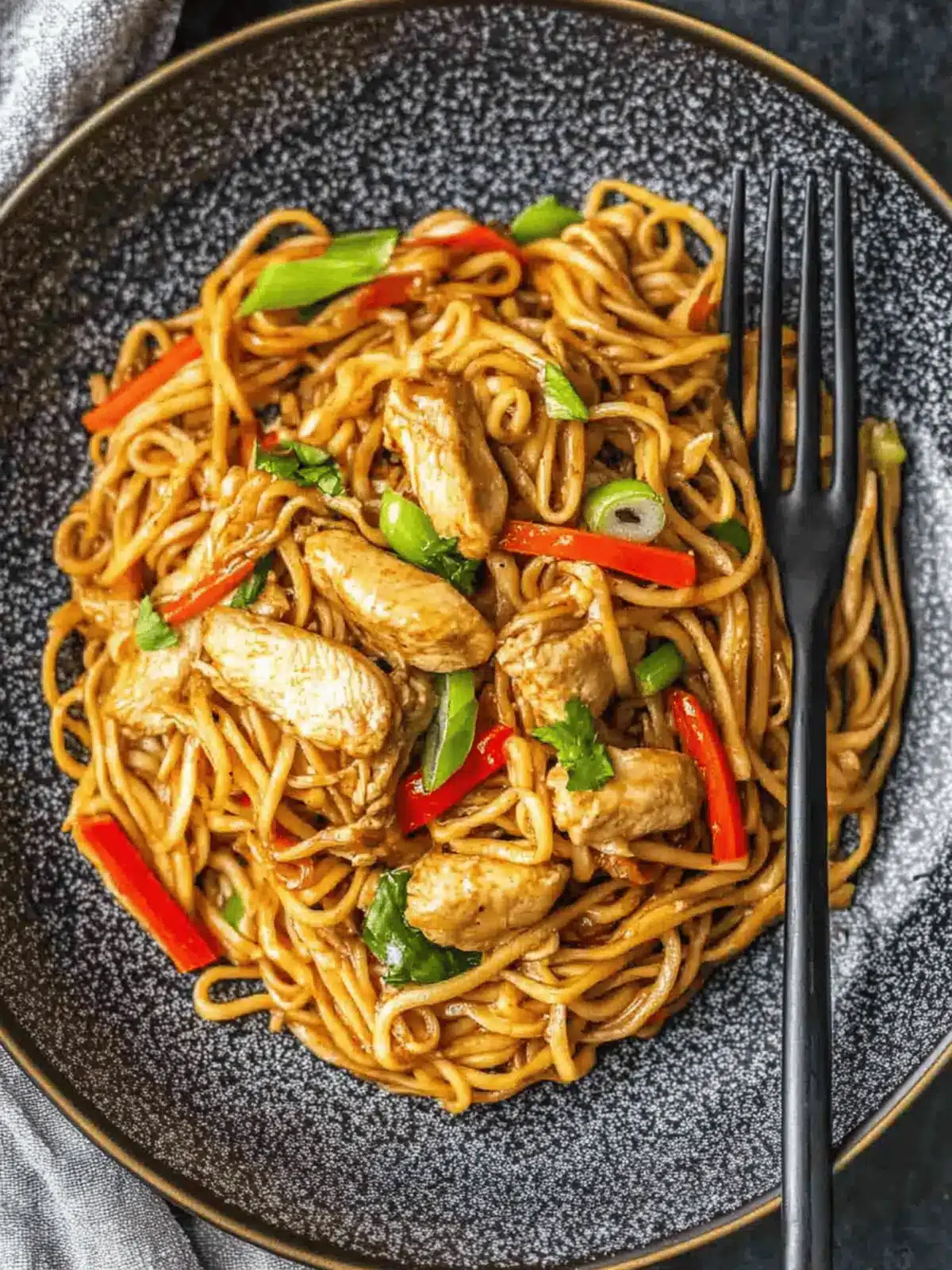 Savory Chicken Lo Mein: Quick Comfort Food for Busy Nights 3 Chicken Lo Mein