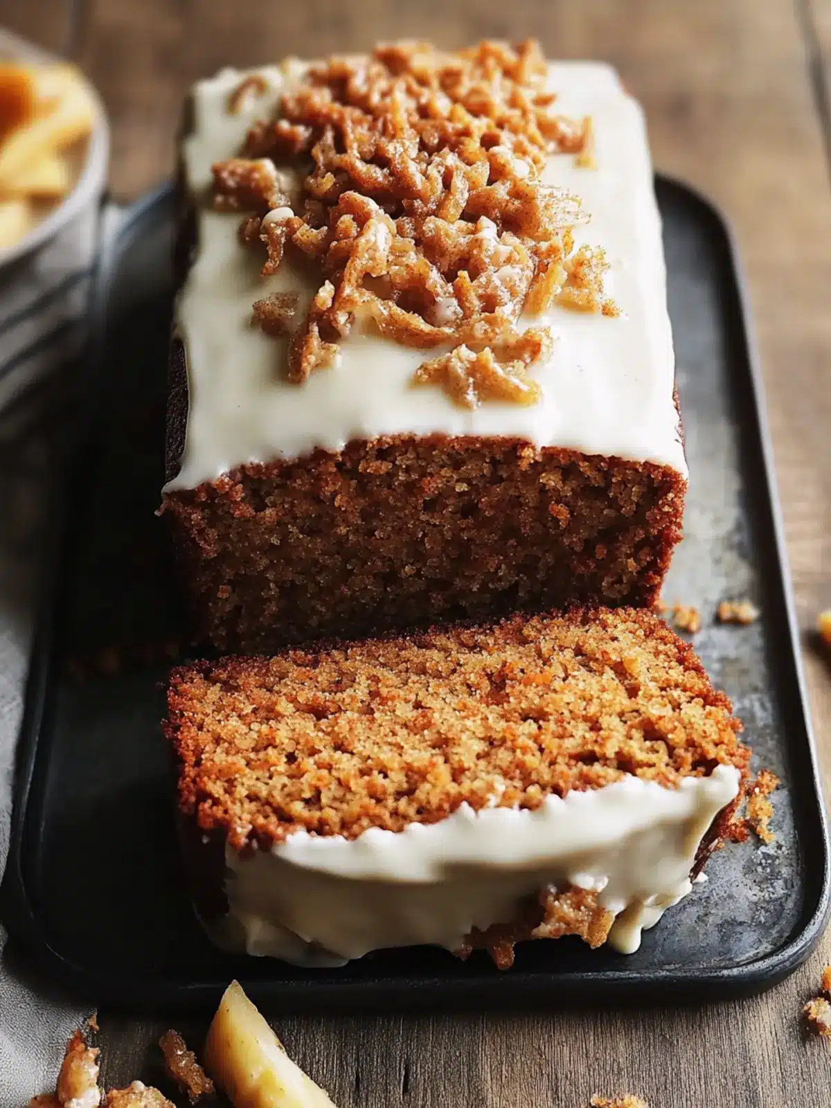 Irresistibly Moist Carrot Cake Loaf for Cozy Moments 2 Carrot Cake Loaf
