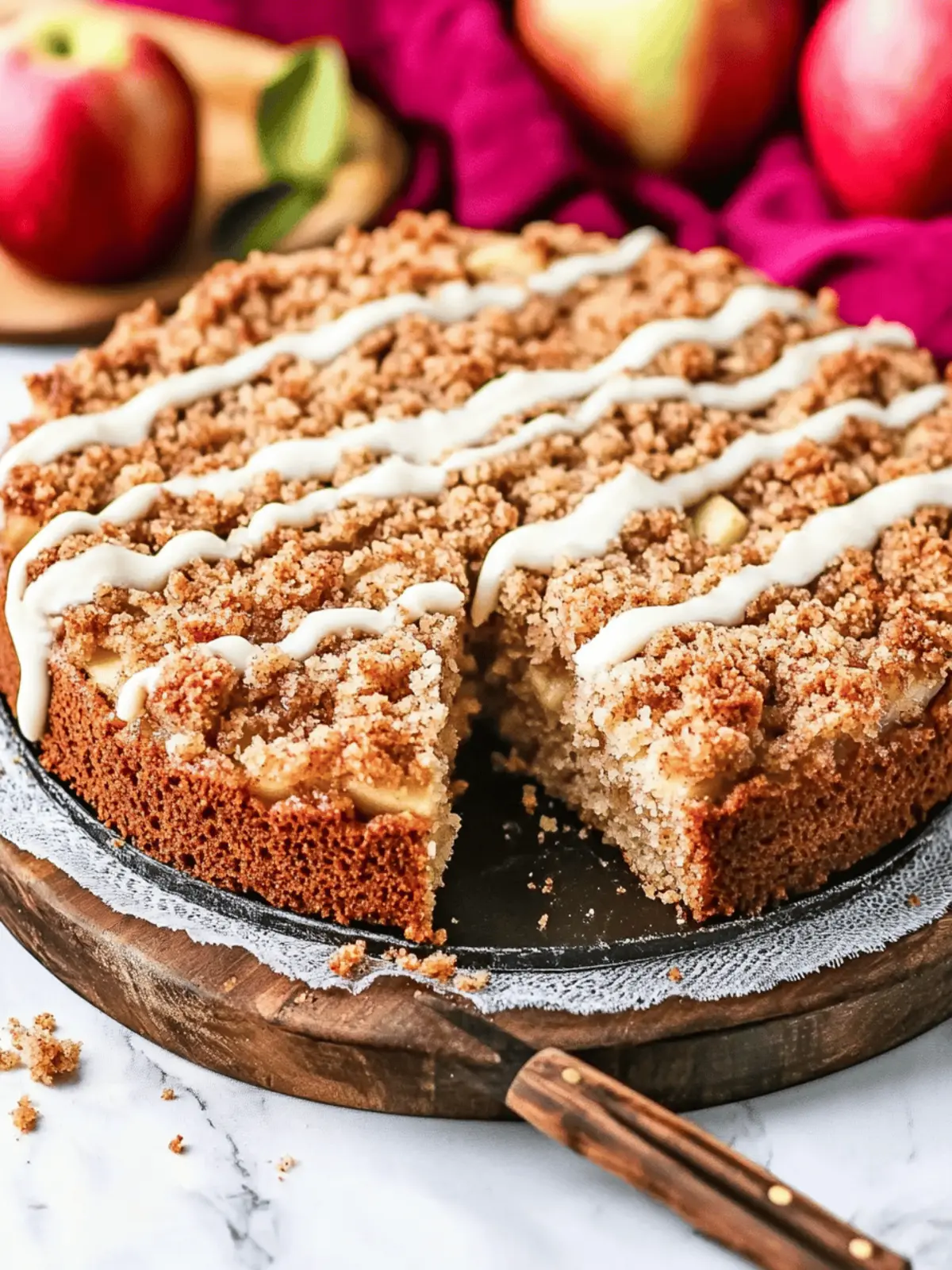 Warm and Cozy Apple Crumb Cake Perfect for Fall Mornings 4 Apple Crumb Cake