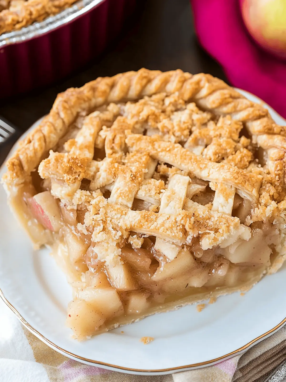 Irresistible Dutch Apple Pie with Buttery Walnut Crumble 2 Dutch Apple Pie