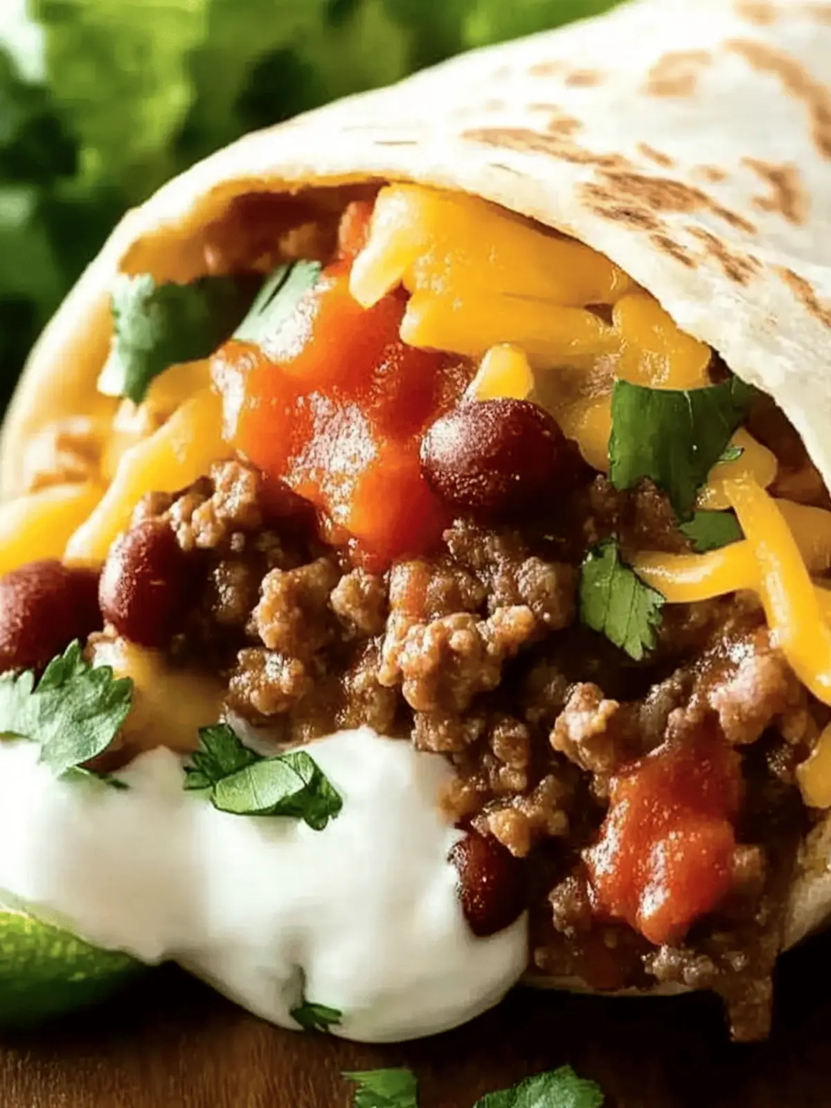 Satisfy Your Cravings with Beef, Bean, and Cheese Burritos 3 Beef, Bean, and Cheese Burritos