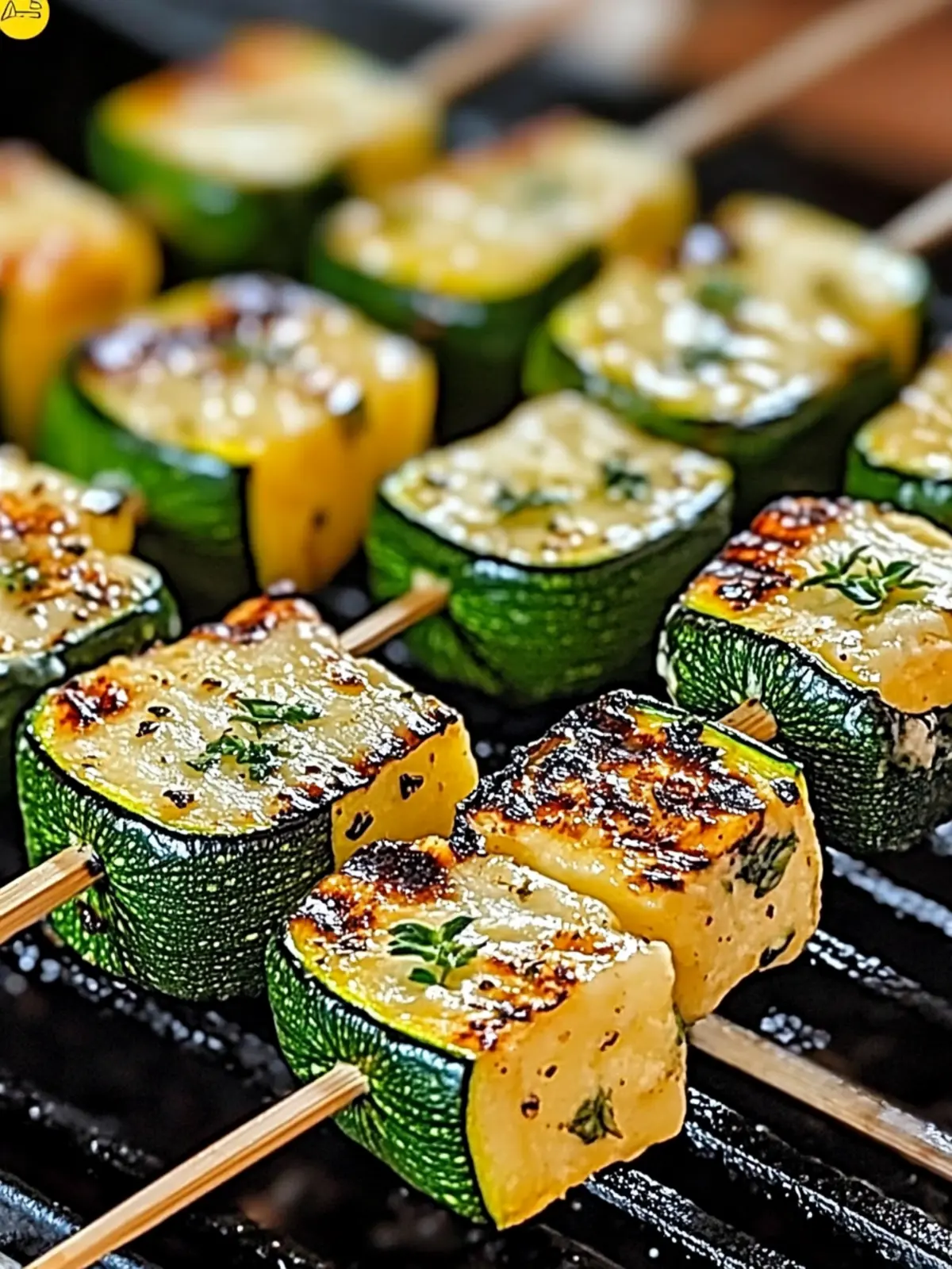 Garlic Butter Zucchini Skewers for Your Ultimate Summer BBQ 4 Garlic Butter Zucchini Skewers