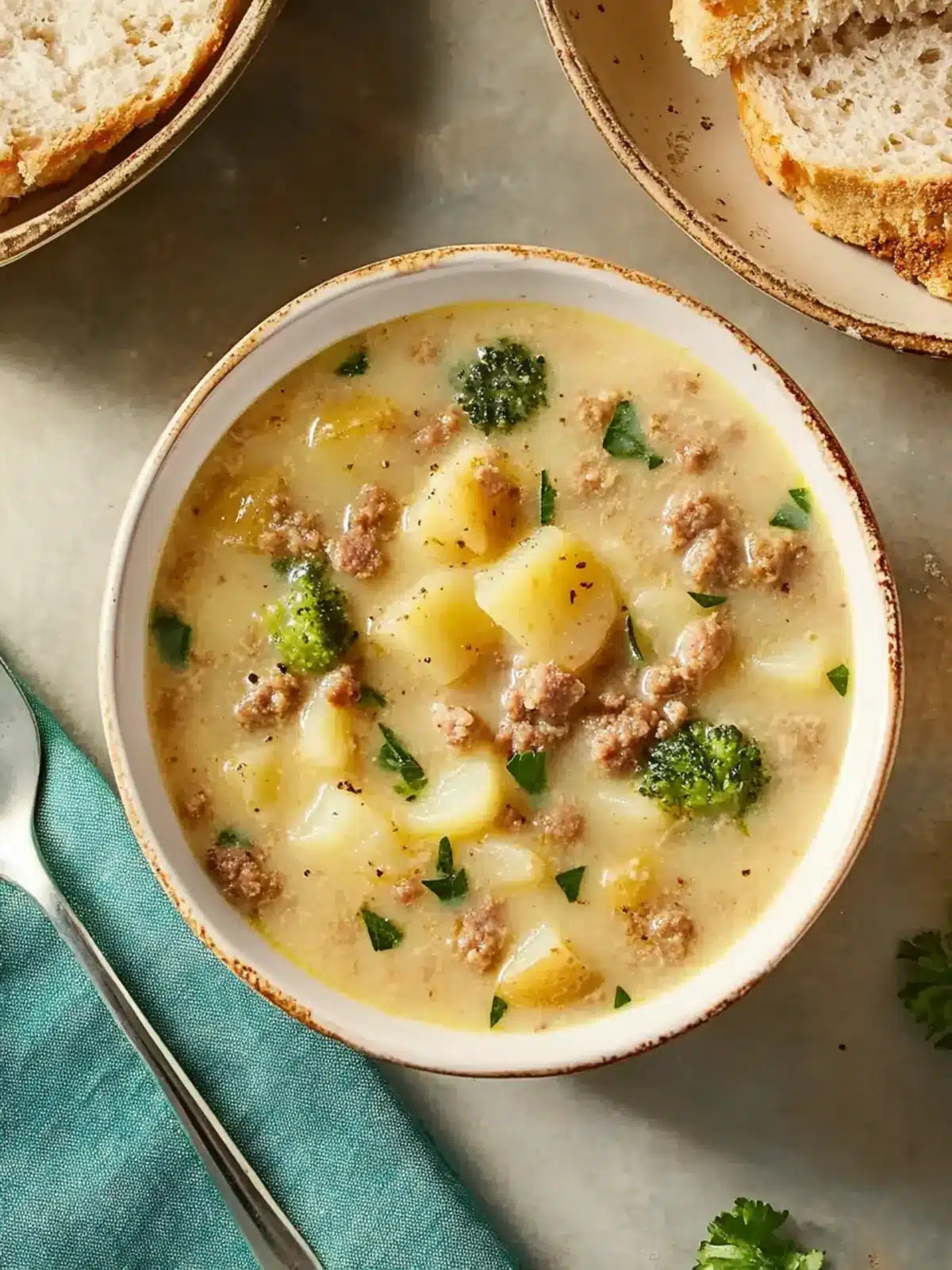 Cozy Crockpot Potato Soup with Sausage for Ultimate Comfort 2 Cozy Crockpot Potato Soup with Sausage