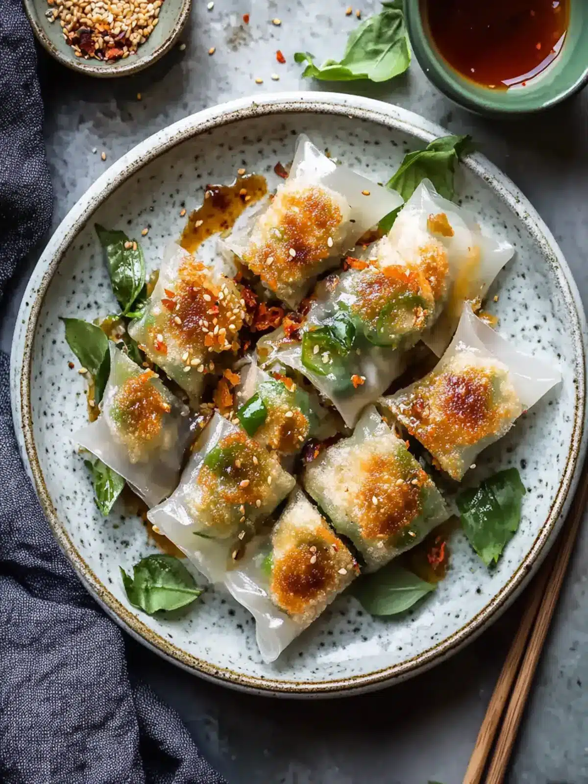 Crispy Ground Turkey Rice Paper Dumplings: A Healthy Delight 3 Crispy Ground Turkey Rice Paper Dumplings