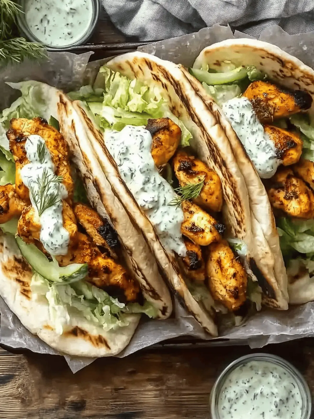 Sheet Pan Chicken Pitas with Herby Ranch for Easy Weeknight Wins 4 Sheet Pan Chicken Pitas with Herby Ranch