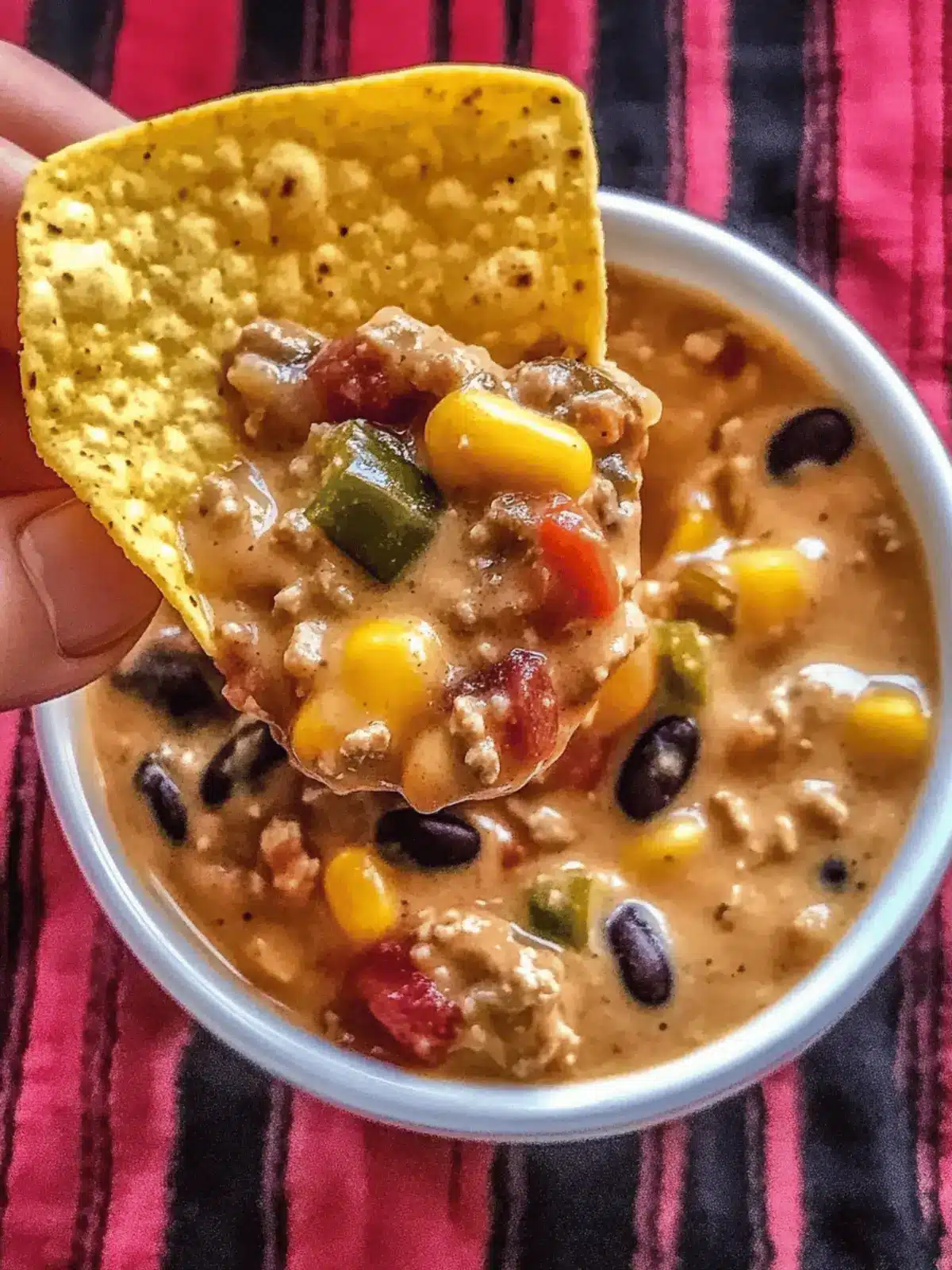 High Protein Creamy Taco Soup That's Perfect for Meal Prep 3 High Protein Creamy Taco Soup