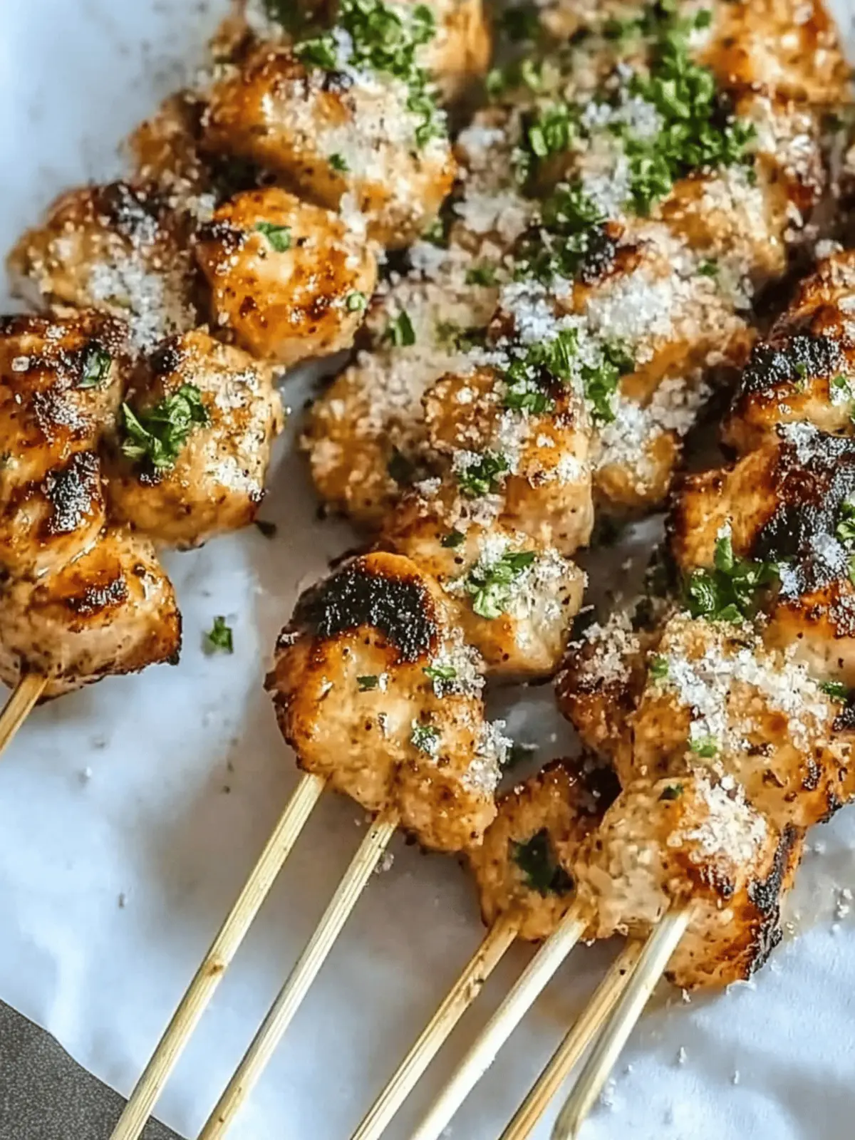 Savory Ranch Garlic Parmesan Chicken Skewers for Grill Lovers 4 Ranch Garlic Parmesan Chicken Skewers