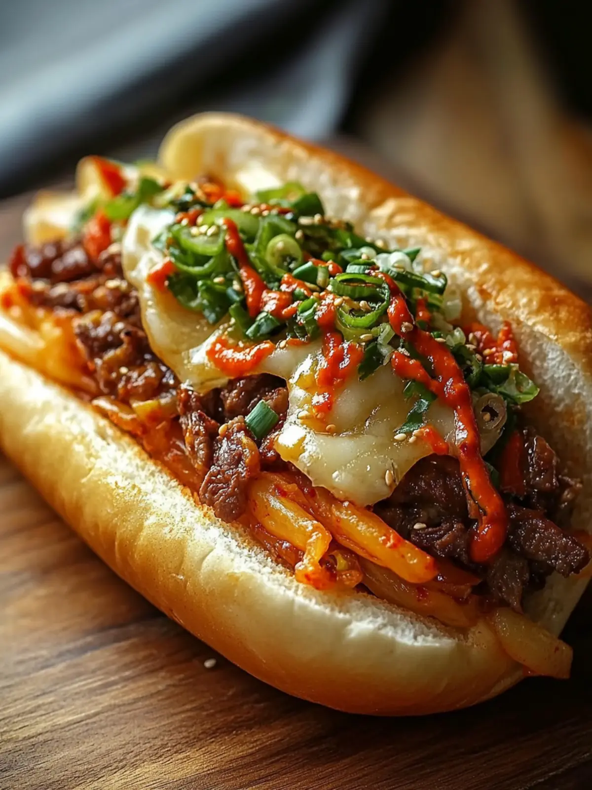 Savory Korean Kimchi Bulgogi Cheesesteak You ll Crave Daily 2 Korean Kimchi Bulgogi Cheesesteak