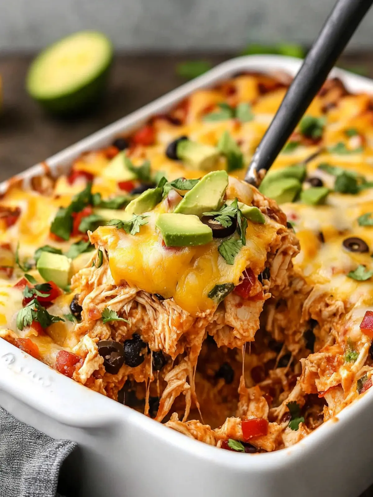 Savory Chicken Burrito Casserole for Effortless Family Dinners 3 Chicken Burrito Casserole