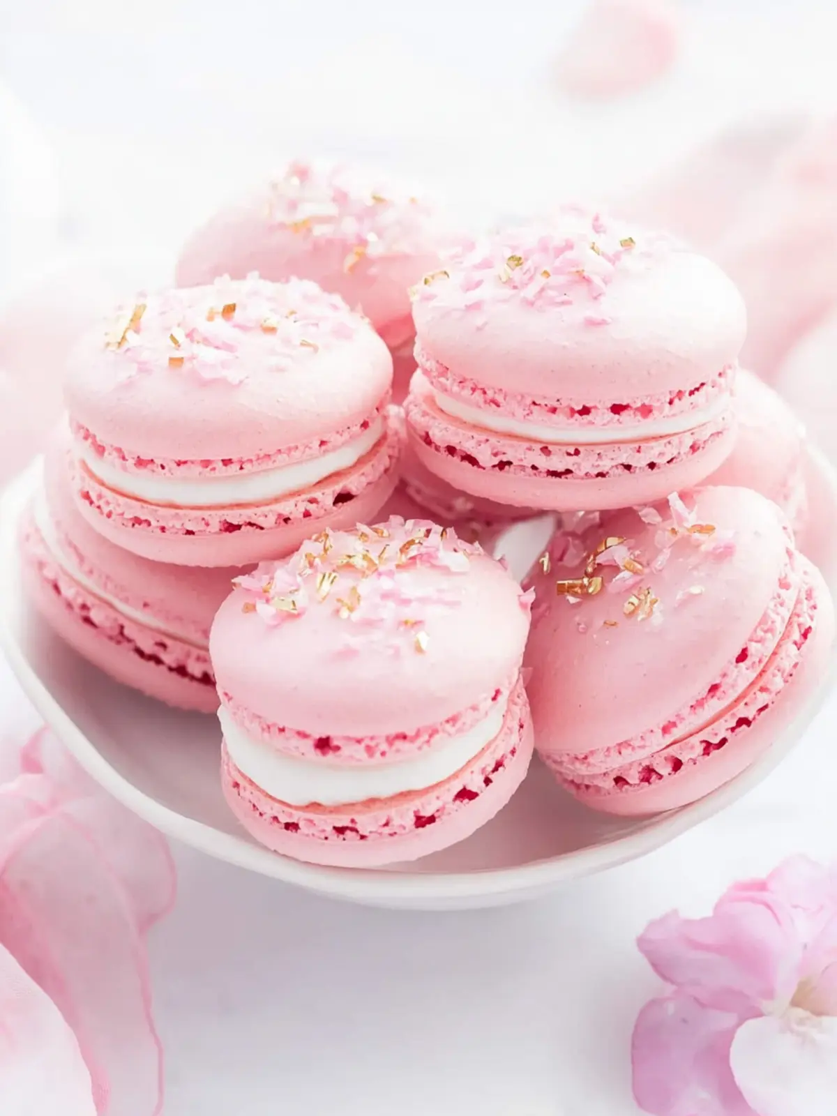 Decadent Pink Champagne Macarons for Your Next Celebration 2 Pink Champagne Macarons