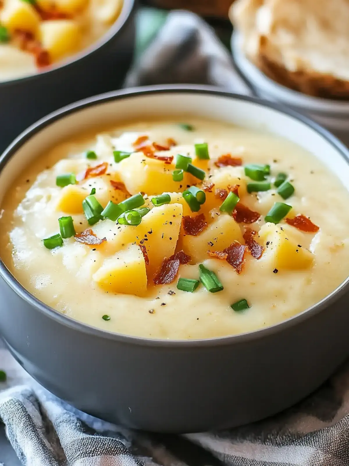 Creamy Loaded Baked Potato Soup in 30 Minutes Flat 2 Creamy Loaded Baked Potato Soup