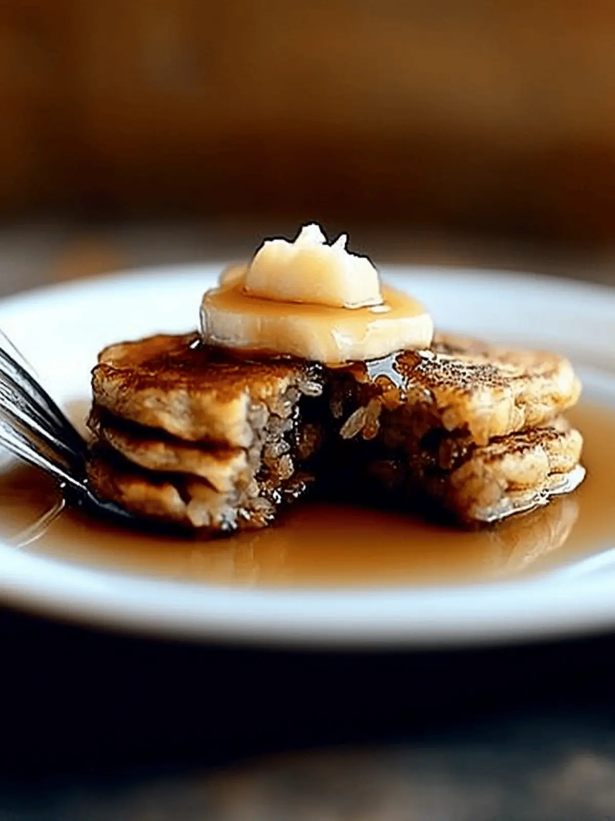 Wild Rice Pancakes with Maple Syrup for Breakfast Bliss 4 Wild Rice Pancakes with Maple Syrup