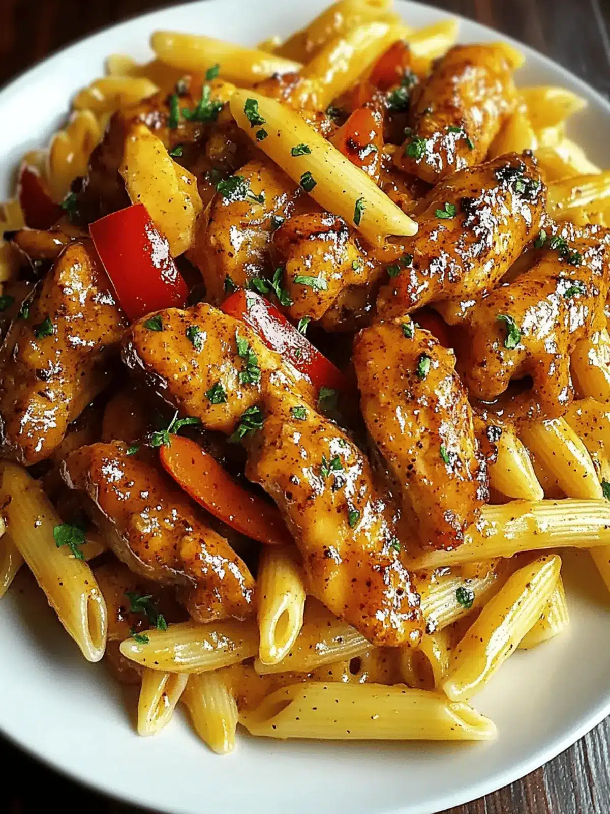 Spicy Cajun Honey Butter Chicken & Pasta for Dinner Delight 4 Spicy Cajun Honey Butter Chicken & Pasta