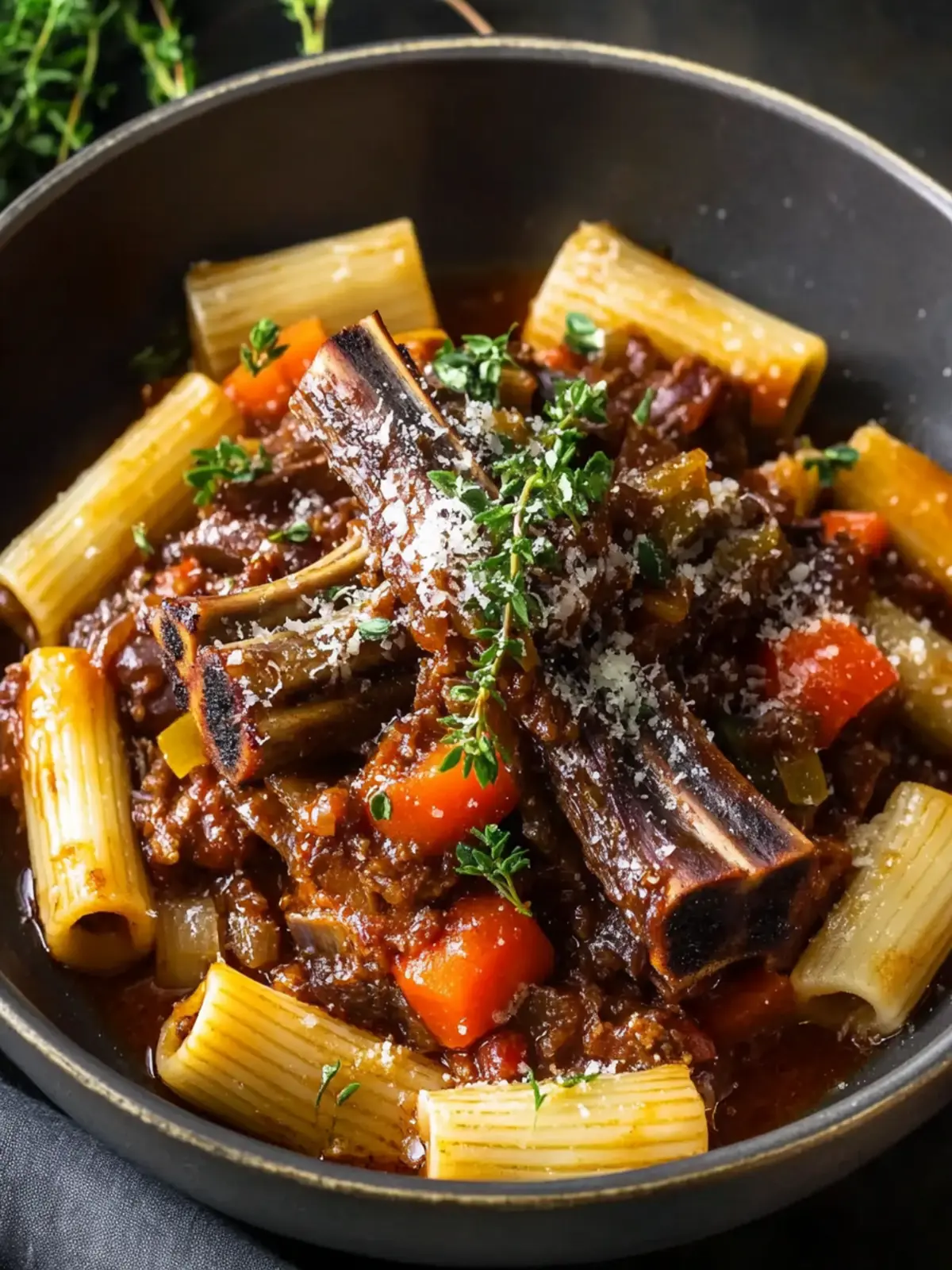 Hearty Braised Short Ribs Ragu: Comfort in Every Bite 3 Braised Short Ribs Ragu
