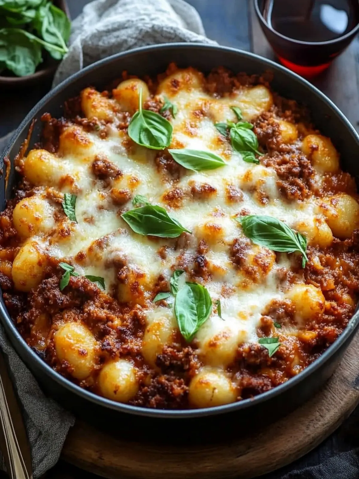 Cheesy Bolognese Gnocchi Bake: Comfort Food Bliss Unleashed 2 Cheesy Bolognese Gnocchi Bake