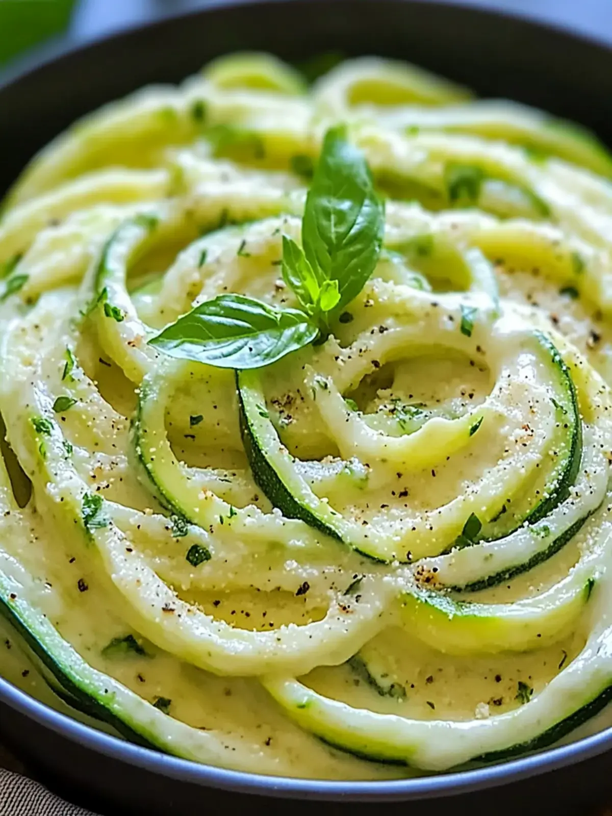 Delicious Zesty Creamy Zucchini Noodle Alfredo You'll Love 3 Zesty Creamy Zucchini Noodle Alfredo
