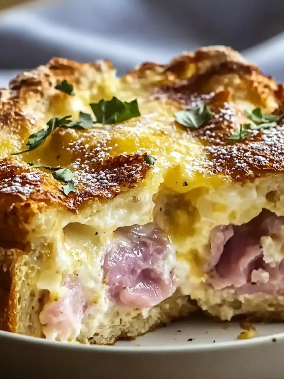 Savor the Morning with Monte Cristo Breakfast Casserole 2 Monte Cristo Breakfast Casserole