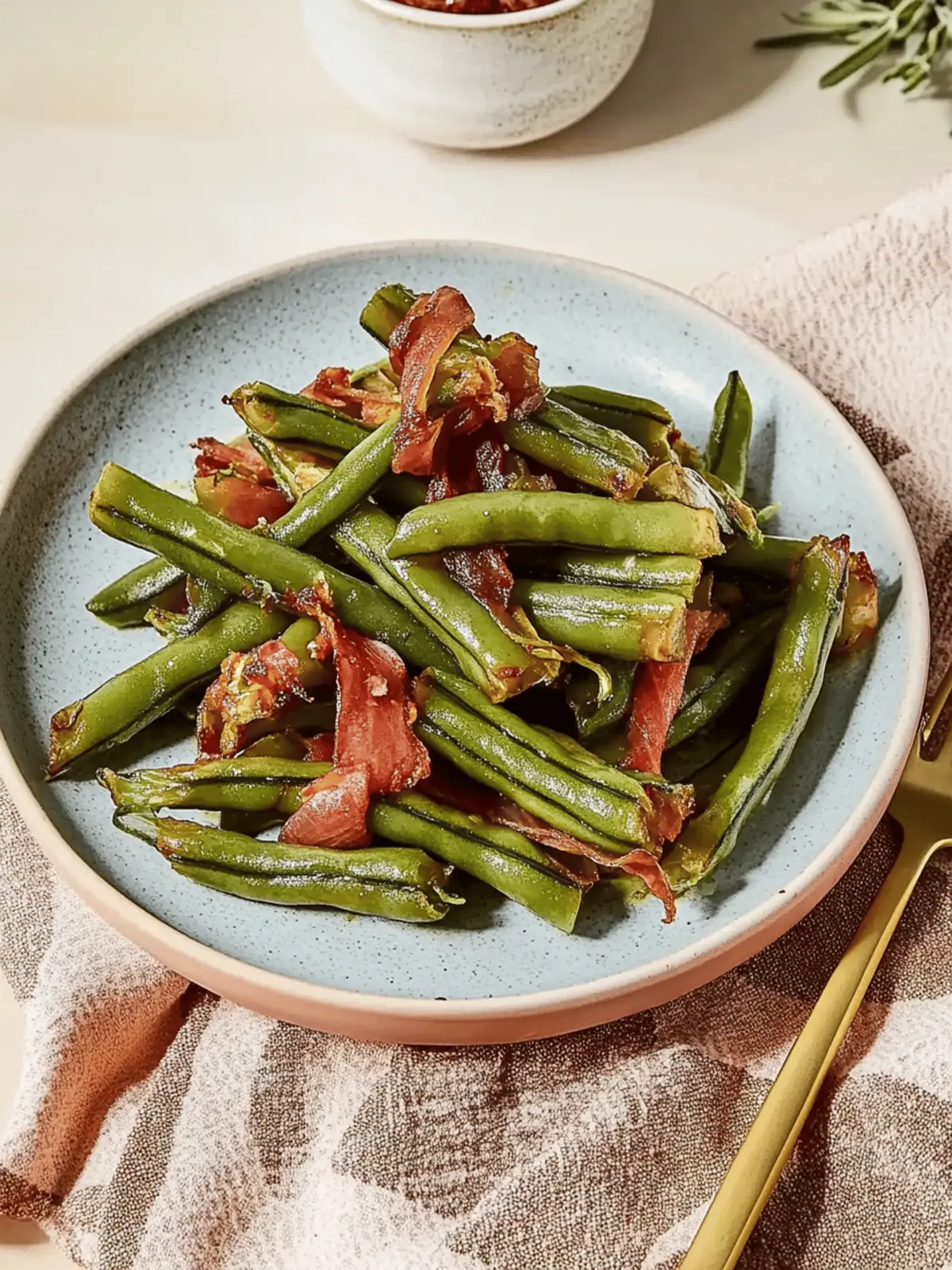 Sweet Green Bean Bundles: A Bacon-Wrapped Delight 3 Sweet Green Bean Bundles