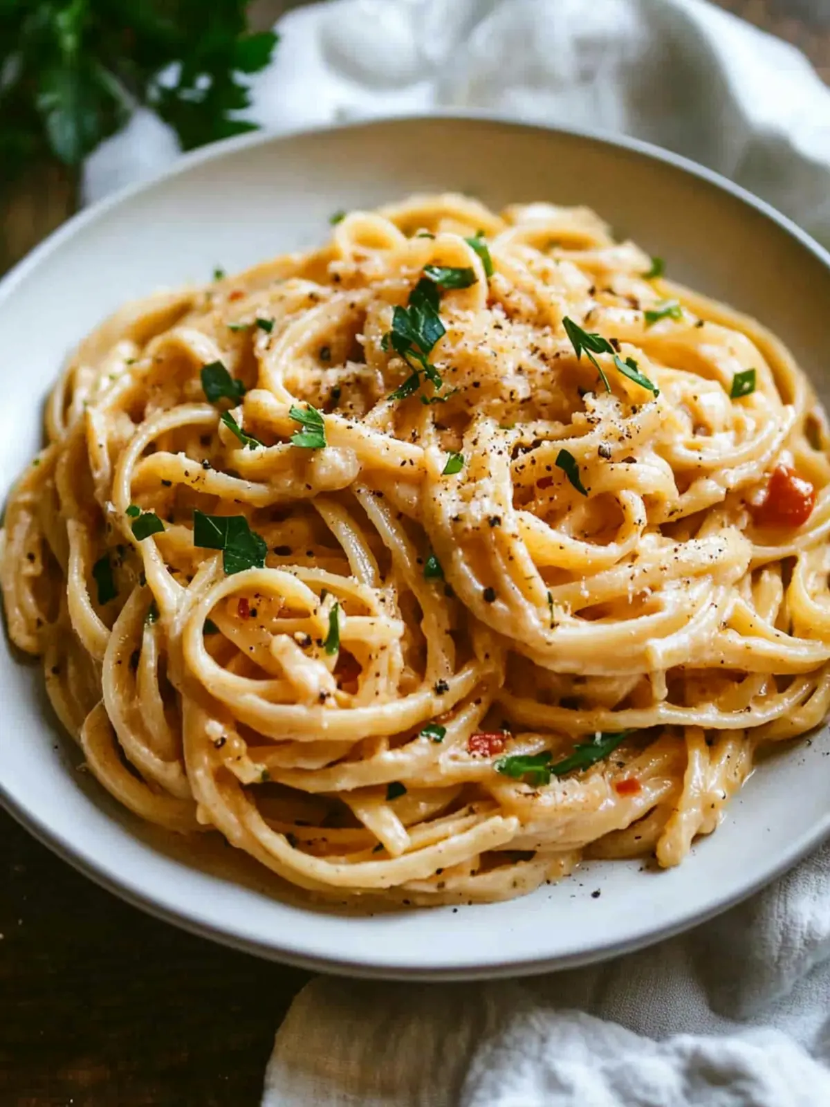 Creamy Cajun Linguine for Two - Spicy Comfort in 30 Minutes 3 Creamy Cajun Linguine