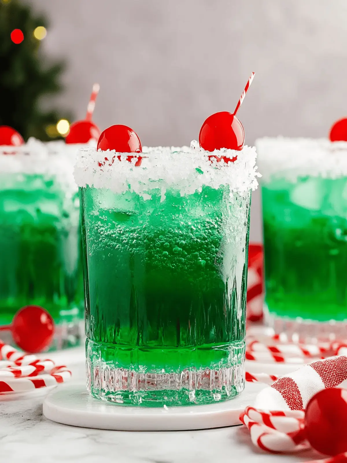Festive Grinch Cocktail: A Sweet and Easy Holiday Treat 3 Grinch Cocktail