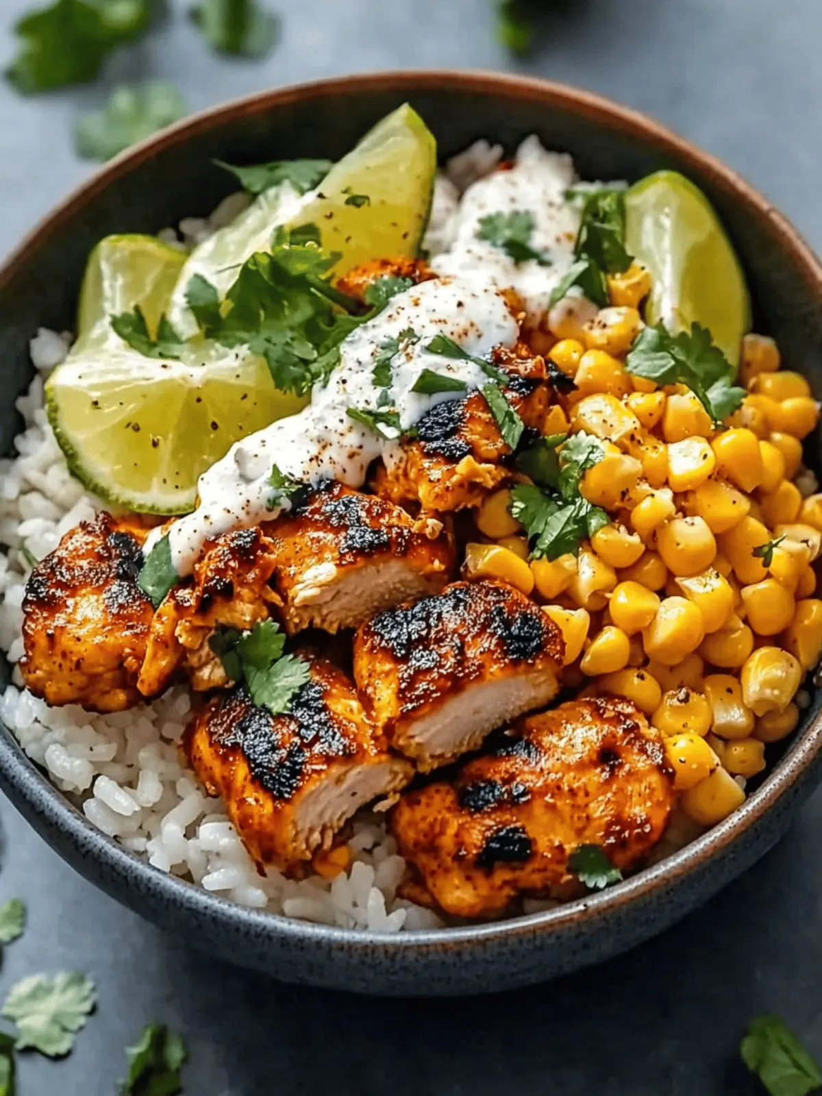 Street Corn Chicken Rice Bowl: Your New Favorite Meal Prep! 2 Street Corn Chicken Rice Bowl: Your New Favorite Meal Prep!