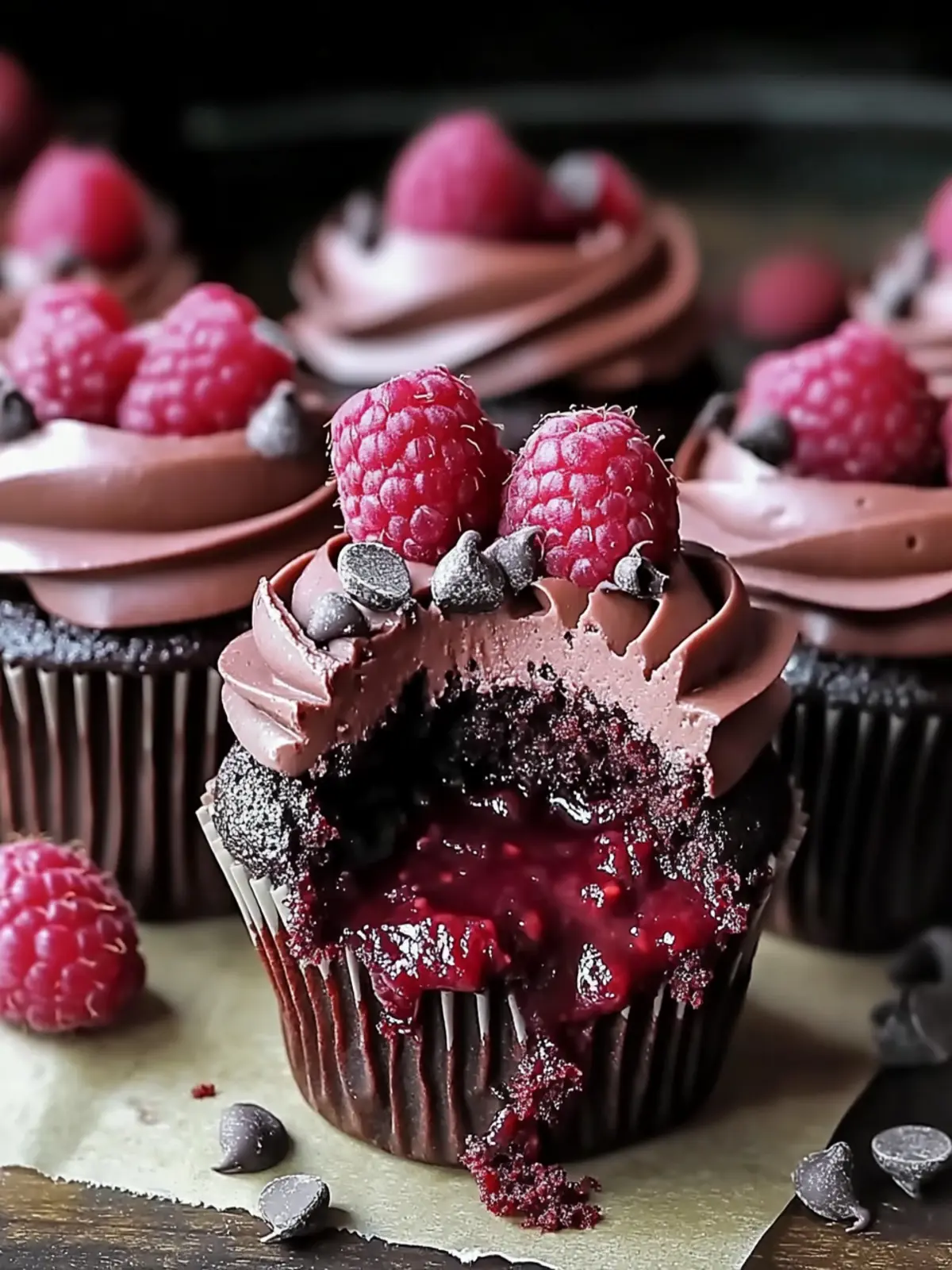 Decadent Raspberry Chocolate Lava Cupcakes You ll Adore 4 Decadent Raspberry Chocolate Lava Cupcakes