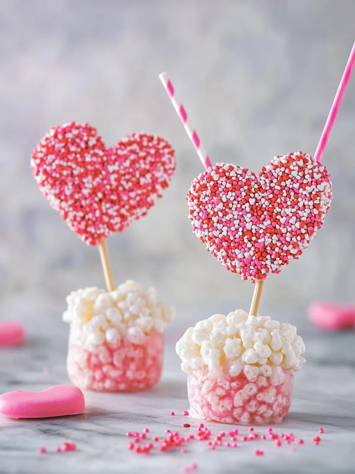 Delicious Rice Krispie Valentine Lollipops for Sweet Moments 4 Rice Krispie Valentine Lollipops