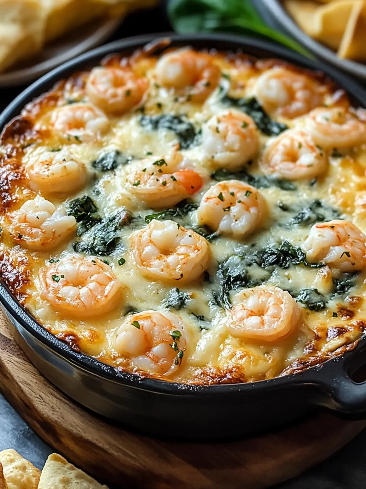 Cheesy and Creamy Shrimp and Crab Spinach Dip for Ultimate Indulgence 2 Cheesy and Creamy Shrimp and Crab Spinach Dip
