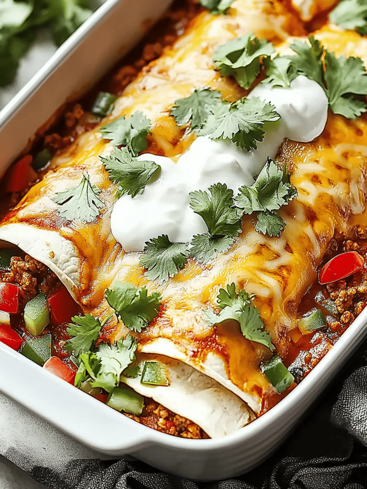 Savory Easy Ground Beef Enchiladas Your Family Will Love 3 Easy Ground Beef Enchiladas