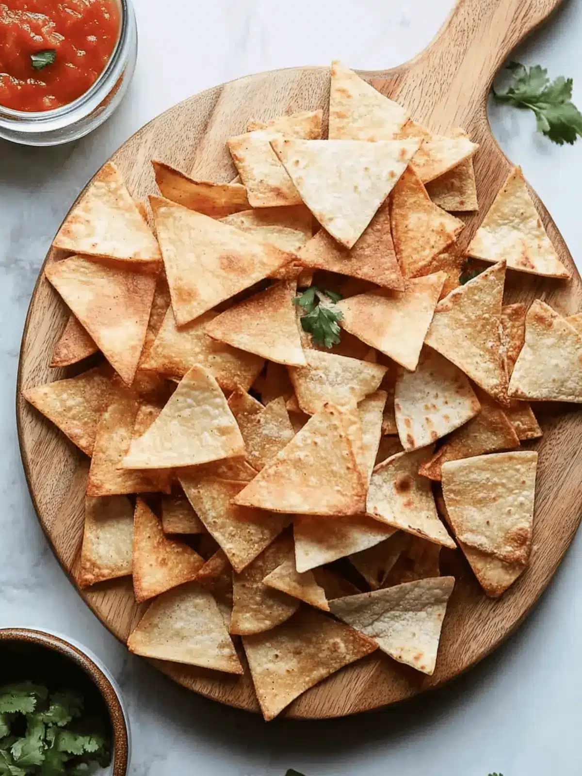 Crispy Air Fryer Tortilla Chips Ready in Just 5 Minutes 2 Air Fryer Tortilla Chips