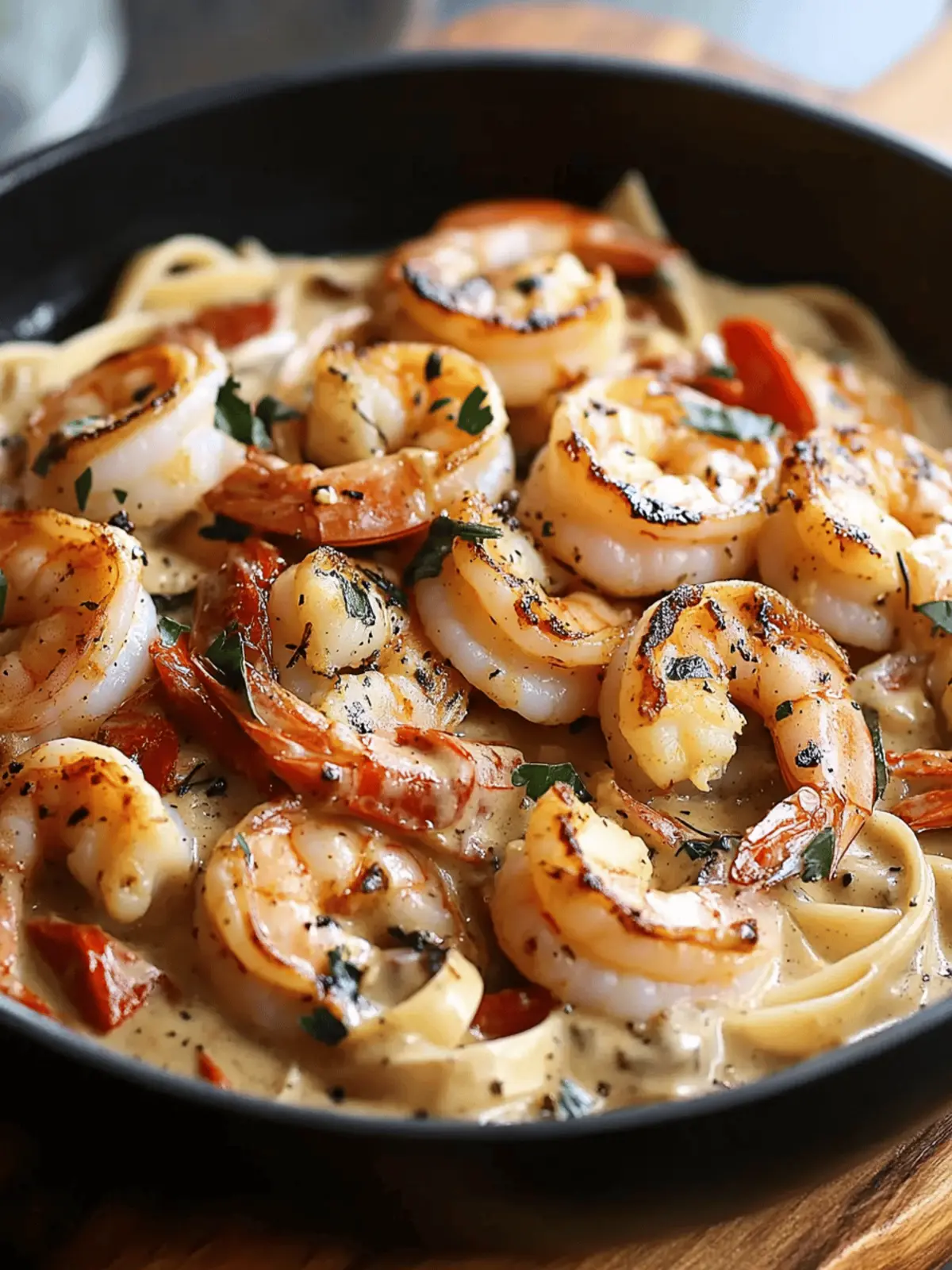 Blackened Shrimp Stroganoff: Creamy Cajun Comfort at Home 3 Blackened Shrimp Stroganoff