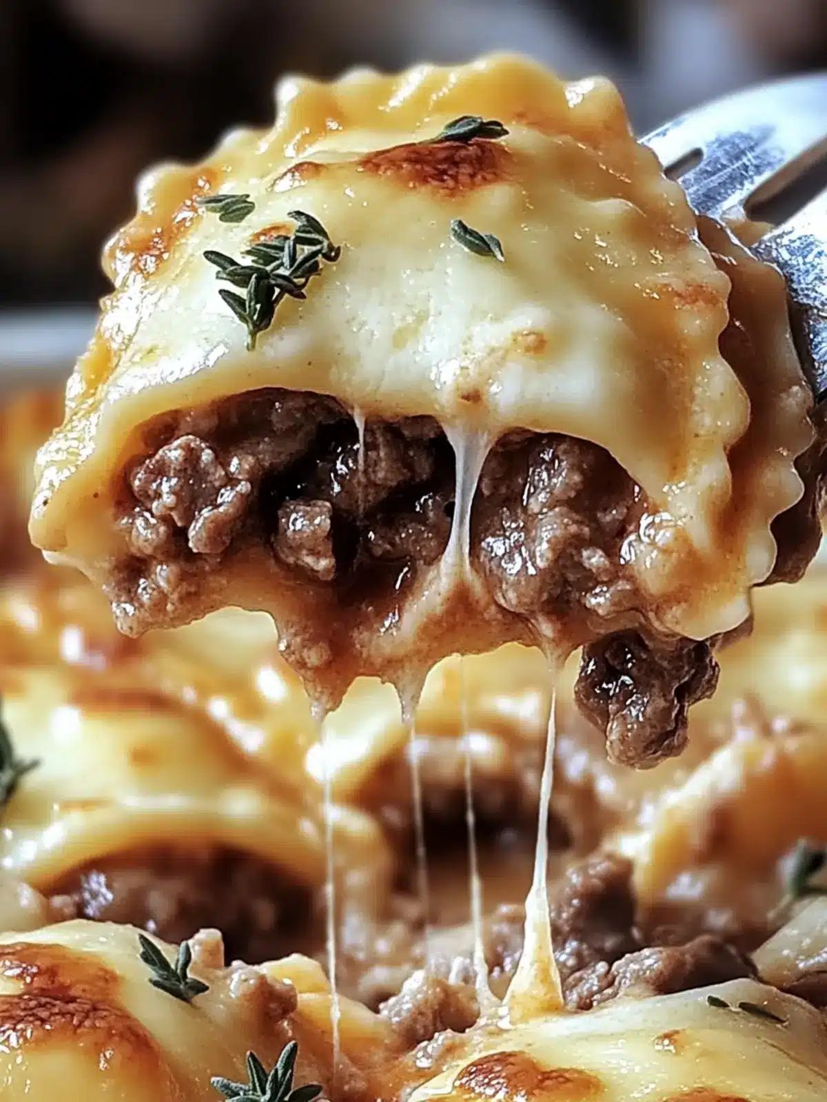 Decadent Beef and Cheese Ravioli Casserole for Cozy Nights 2 Decadent Beef and Cheese Ravioli Casserole