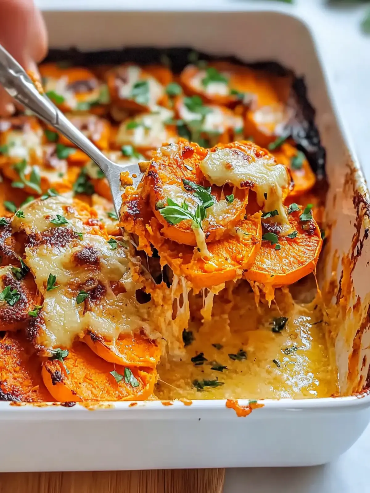 Savory Homemade Garlic Butter Sweet Potato Bake Anyone Can Love 2 Homemade Garlic Butter Sweet Potato Bake