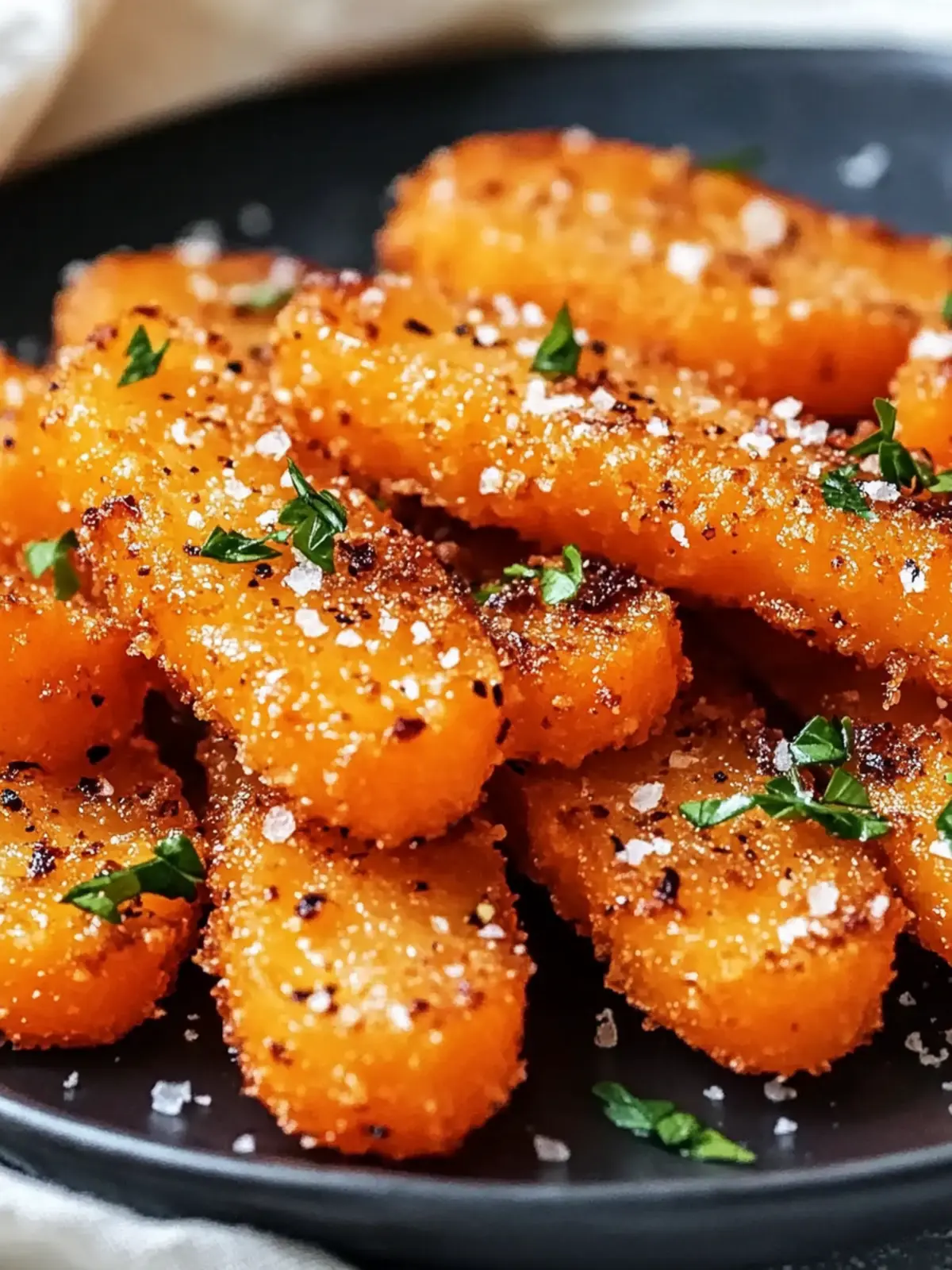 Crispy Smashed Carrots: Your New Favorite Crunchy Side Dish 4 Crispy Smashed Carrots