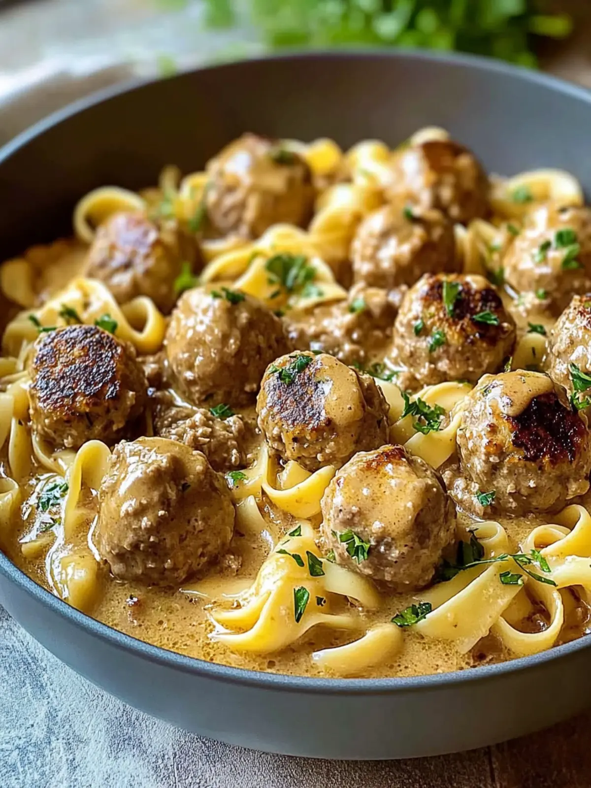 Hearty Homemade Meatball Stroganoff That'll Warm Your Soul 2 Homemade Meatball Stroganoff