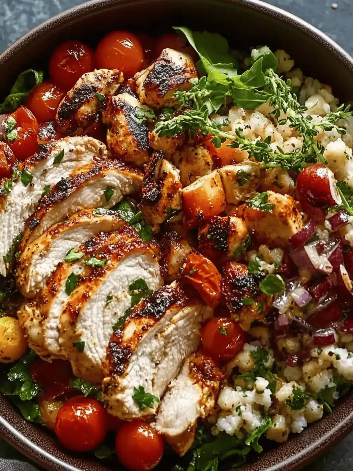 Savor the Bright Flavors of a Mediterranean Chicken Bowl 4 Savor the Bright Flavors of a Mediterranean Chicken Bowl
