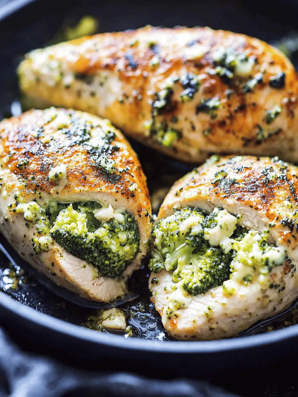 Mouthwatering Stuffed Chicken Breast with Broccoli and Cheese 2 Stuffed Chicken Breast with Broccoli and Cheese