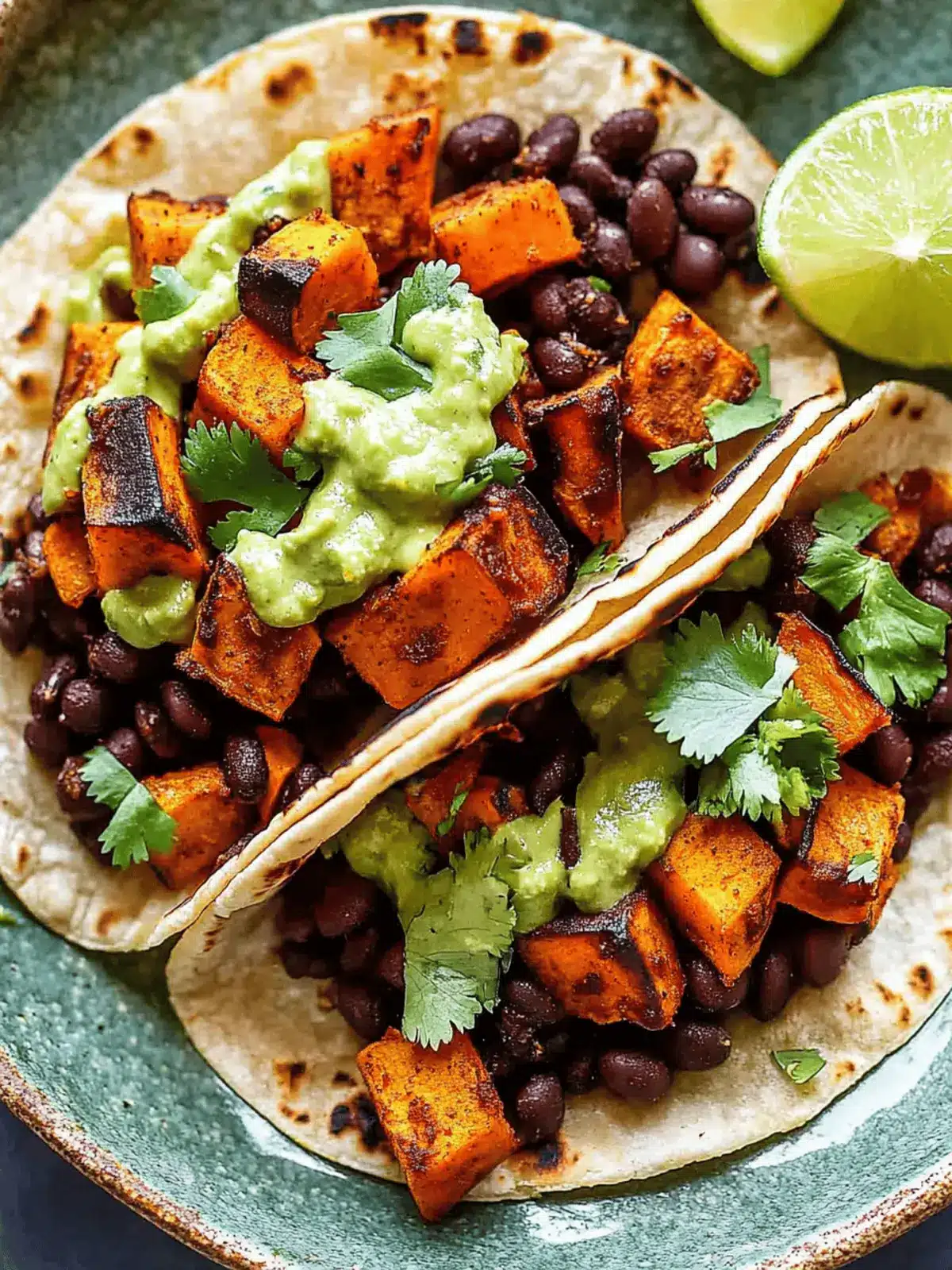 Savory Black Bean Sweet Potato Tacos for Taco Night Bliss 4 Black Bean Sweet Potato Tacos