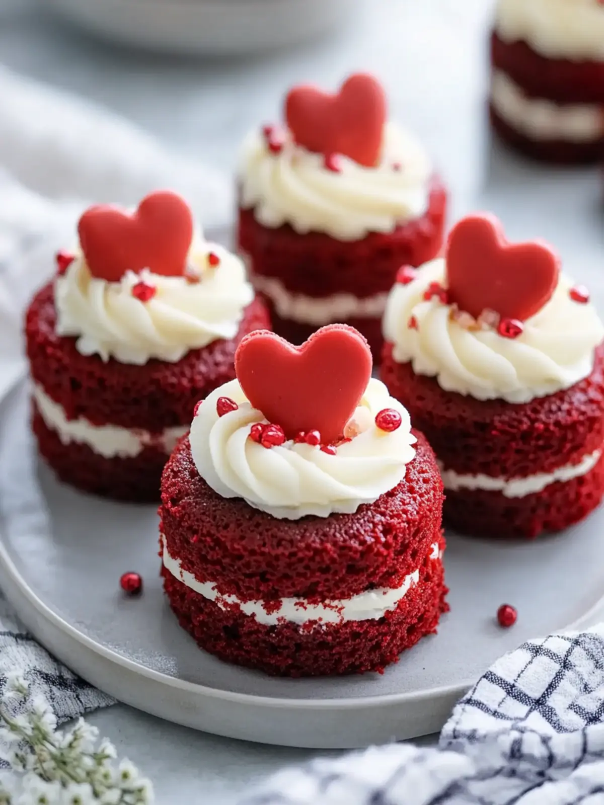 Mini Red Velvet Cakes for a Sweet Valentine Treat You ll Love 4 Mini Red Velvet Cakes for a Sweet Valentine Treat