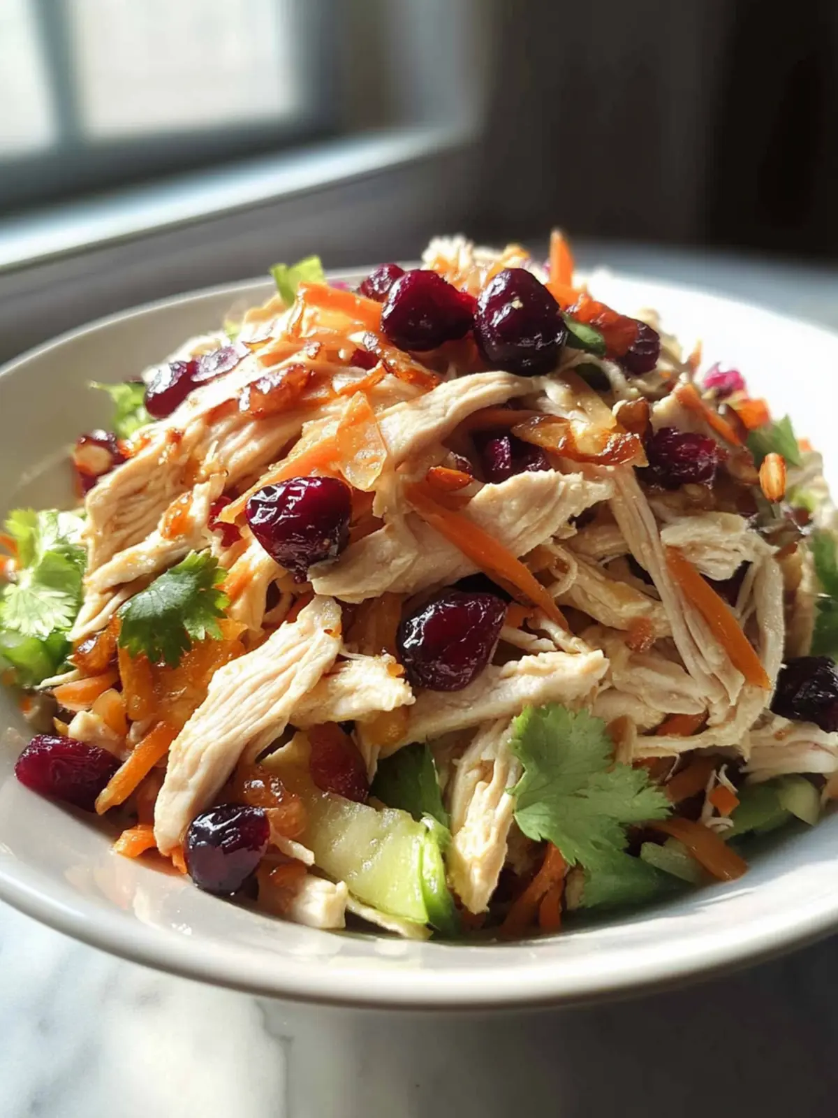 Delicious Asian Chicken Cranberry Salad in Just 15 Minutes 2 Asian Chicken Cranberry Salad
