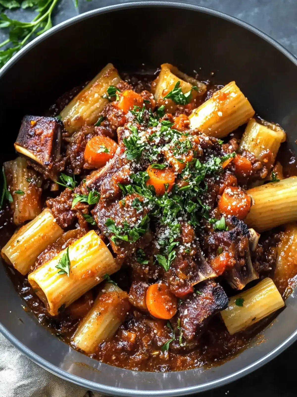Hearty Braised Short Ribs Ragu: Comfort in Every Bite 2 Braised Short Ribs Ragu