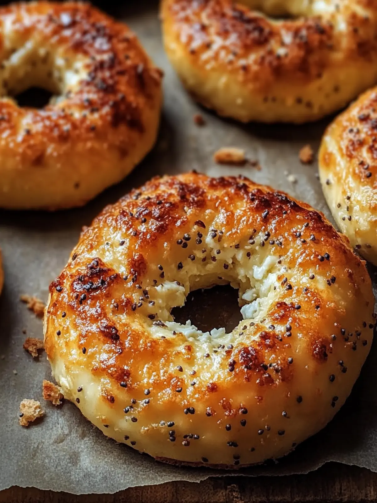 Garlic-Parmesan Cottage Cheese Bagels for Effortless Mornings 4 Garlic-Parmesan Cottage Cheese Bagels