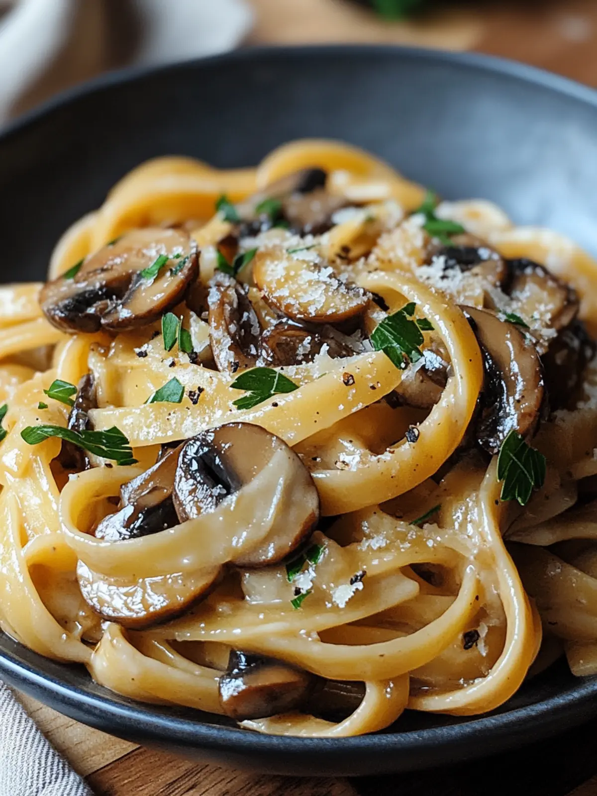 Caramelized Leek and Mushroom Gruyere Pasta for Cozy Nights 2 Caramelized Leek and Mushroom Gruyere Pasta