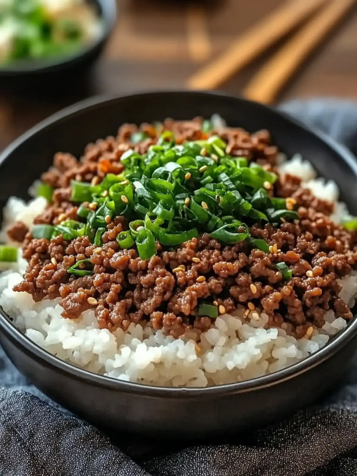 Savory Delicious Korean Ground Beef Bowl You ll Love to Make 4 Delicious Korean Ground Beef Bowl