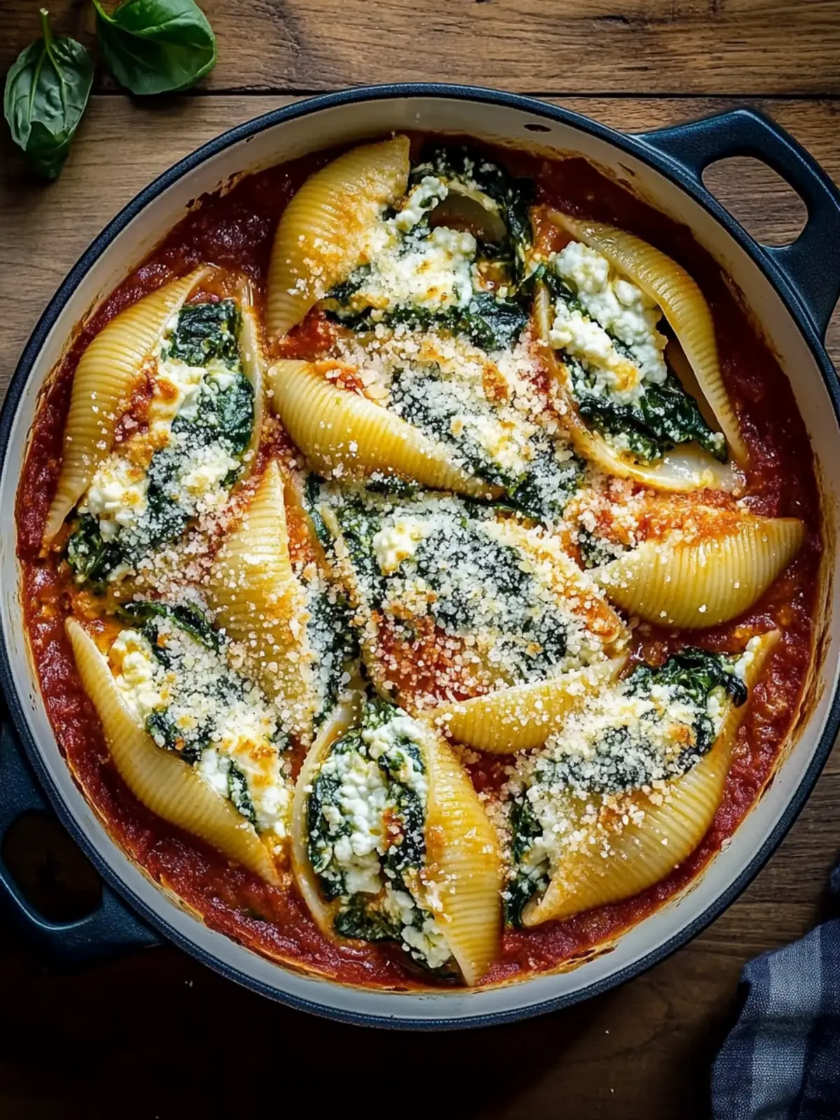 Delicious Spinach and Ricotta Stuffed Shells for Cozy Nights 3 Spinach and Ricotta Stuffed Shells