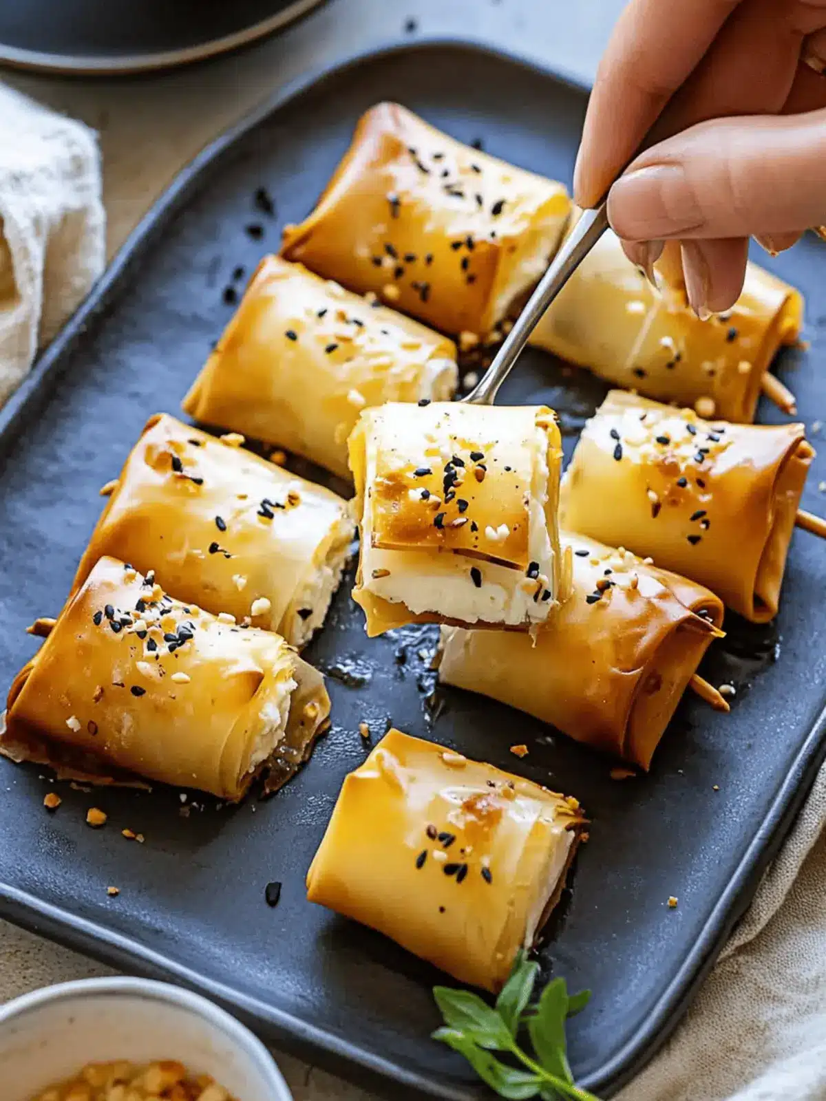 Baked Feta Bites in Phyllo Pastry You ll Love in Minutes 4 Baked Feta Bites in Phyllo Pastry