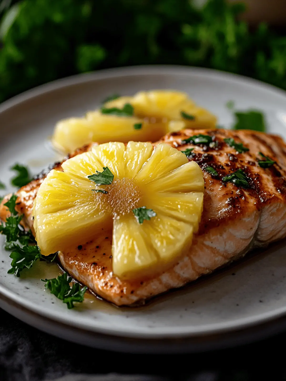 Savory Honey Pineapple Salmon That Will Impress Everyone 2 Honey Pineapple Salmon