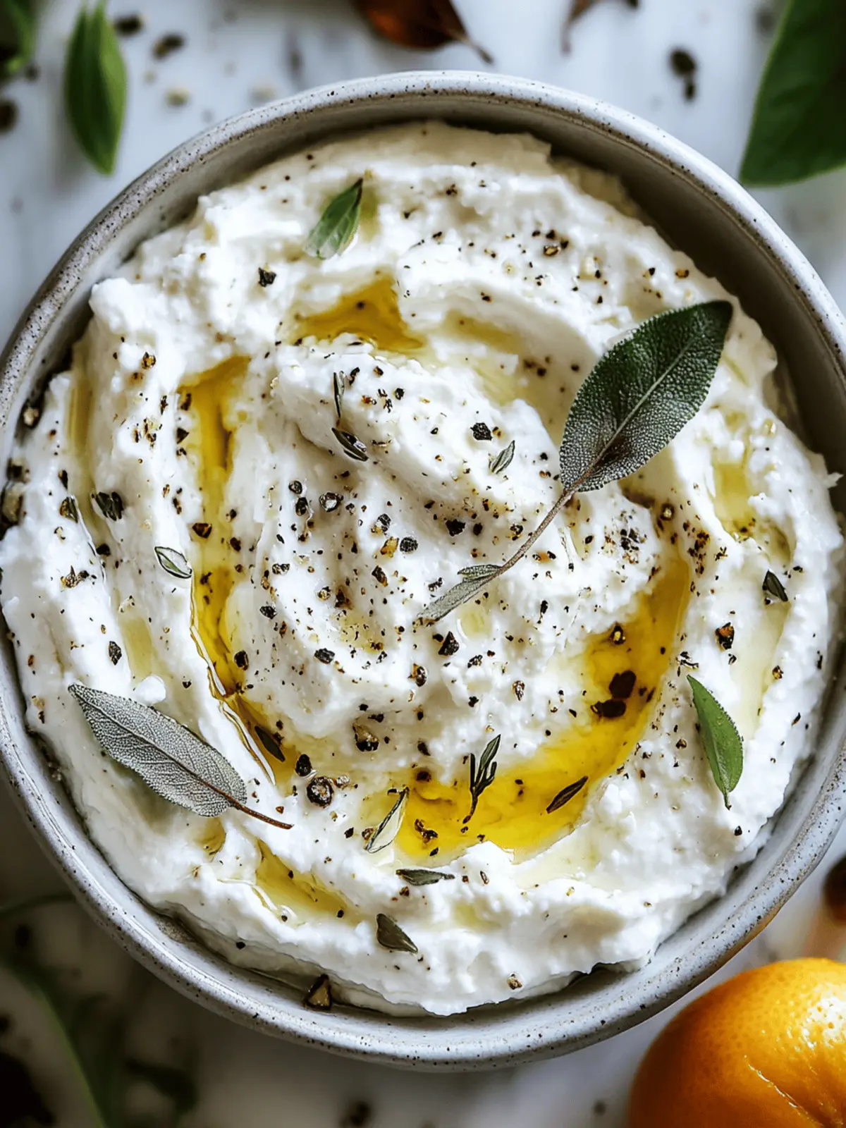Creamy Roasted Garlic and Herb Whipped Feta Delight 3 Roasted Garlic and Herb Whipped Feta