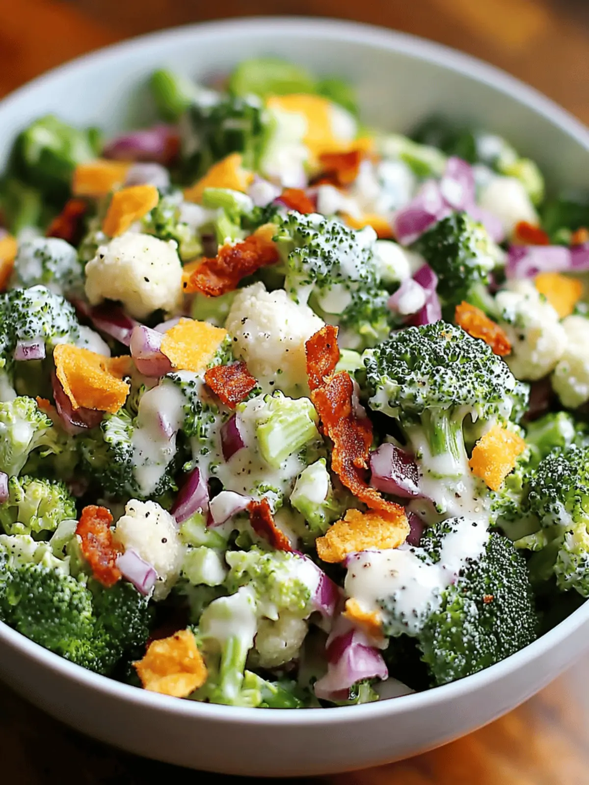 Loaded Broccoli Salad (Low-Carb) Crunchy, Creamy Bliss 4 Loaded Broccoli Salad (Low-Carb)